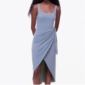 Aritzia Wilfred Saturn Midi Dress size M